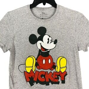 Mickey Mouse Shirt Mens Small Disney Authentic‎ Basic Casual Short-sleeve Tee